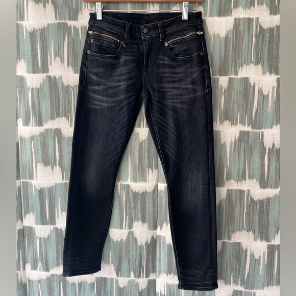 💚R13- Woman’s Biker Boy Jeans - 25
Stardust Black - Picture 6 of 11